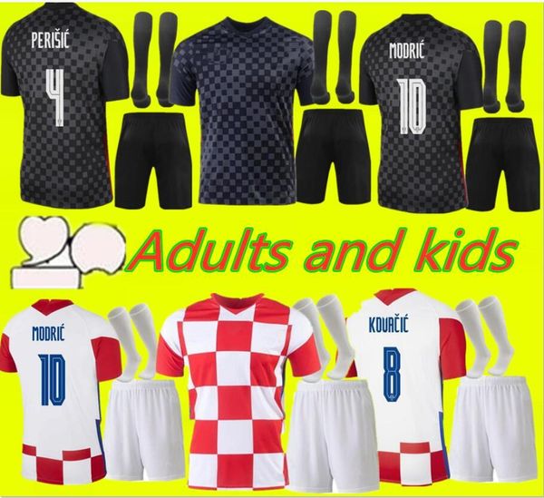 

and adults kids 21 22 modric soccer jersey 2021 2022 national team mandzukic home away orsic perisic rakitic srna kovacic brozovic rebic, Black