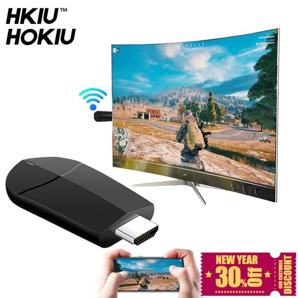 

game controllers & joysticks hokiu for pubg mobile 1080p projected on tv monitor plug and play phone video with audio converter adapter