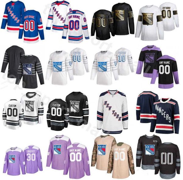 

custom name 2020 golden edition new york rangers ice hockey 77 tony deangelo jerseys 20 chris kreider 76 brady skjei 23 adam fox, Black