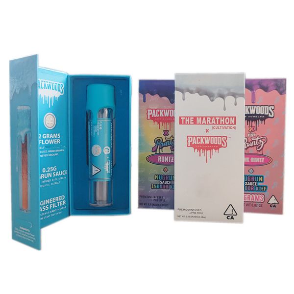 

packwoods runty package tube pre rolls packaging joints childproof silicone cap