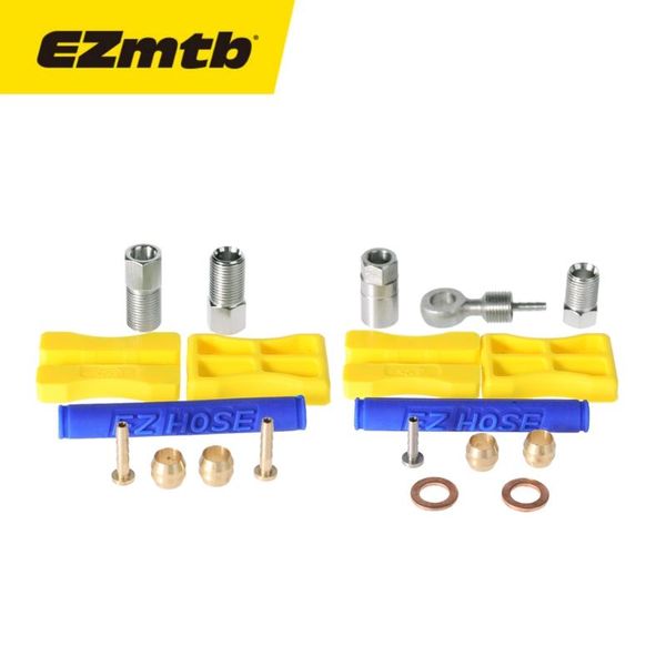 

bike brakes 1 set ezmtb olive hose adapter bicycle brake insert oil connect for bh90 bh59