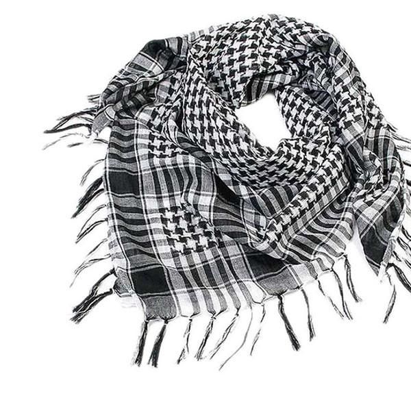 

scarves 25# 1pc patchwork button malaysia fashion women men arab shemagh keffiyeh palestine scarf shawl wrap 2021, Blue;gray