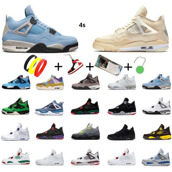 

jumpman 4 men basketball shoes sail fire red 4s travis bred starfish undefeated black cat scotts obsidian unc fearless women sneakers