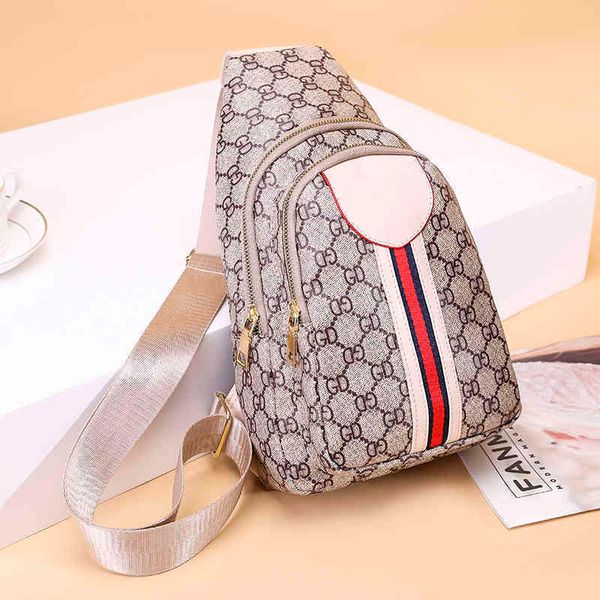 

2022 factory wholesale women pu leather women's versatile single shoulder bag fashion messenger chest bag small