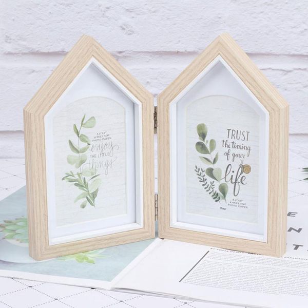 

frames home office children crafts foldable birthday po frame tableornaments gifts decorations pictures bedroom wood structure