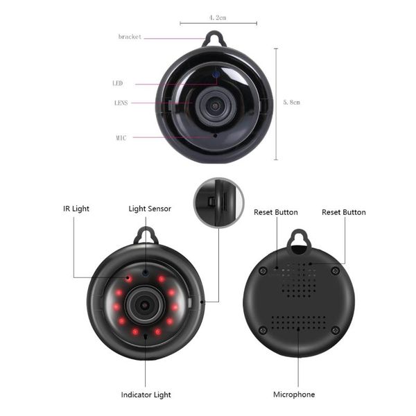 

mini cameras wifi camera 1080p hd video night vision micro cams smart home security ip small can infrared dv monitor drop