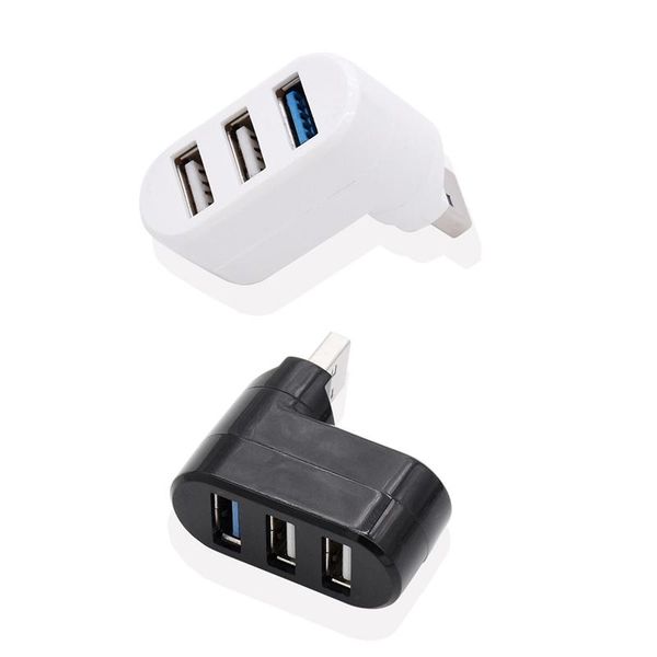 

rotatable mini adapter 3 ports usb 2.0 + usb3.0 notebook / tablet computer hub hubs