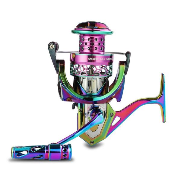 

baitcasting reels sea fishing reel spinning full metal saltwater carp 6+1bb spool coil catfish fish dazzle surfcasting