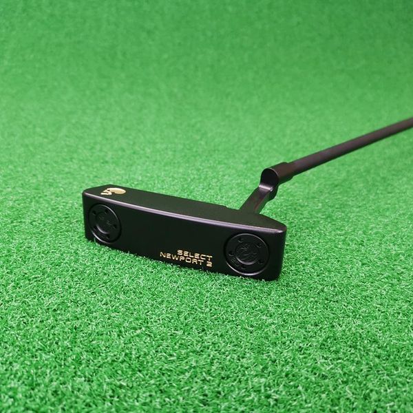 

golf clubs port 2 black gold skull putters 32 33 34 35 inch with steel/kbs shaft complete set of