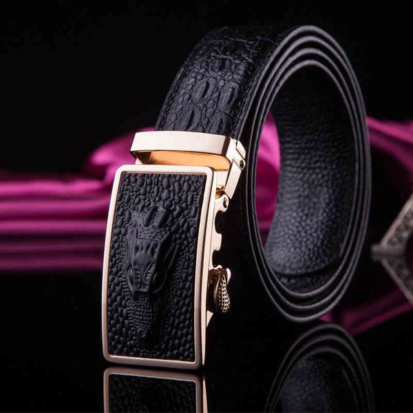 

waist belt s buckles men's leather automatic buckle workplace formal trouser business headband, Black;brown