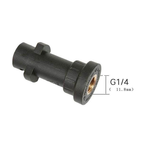 

water gun & snow foam lance pressure washer conversion adapter for karcher k series 1/4 quick connect bayonet connector cleaning