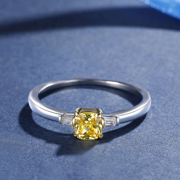 

jz290 color women's fashion imitation yellow diamond ring popular jewelry, Black