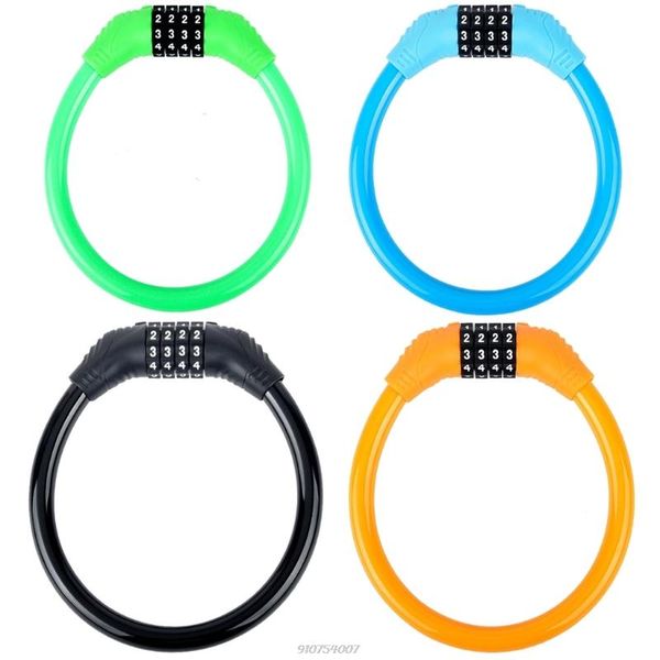 

bike locks hip durable password bicycle anti-theft lock for scooter motorcycle portable mtb road cable wholesales