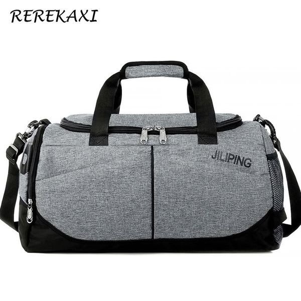 

men travel bag women large capacity luggage handbag male canvas duffle female shoulder bags foldable duffel