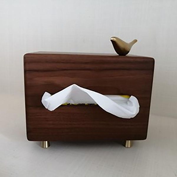

tissue boxes & napkins room decoration wooden box handmade walnut tissues paper japanese style of holder toilet holders