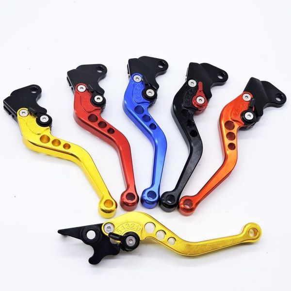 

motorcycle brakes 2 pcs/set alloy brake handle car handles clutch lever fit for ybr125 disco motorbike modification