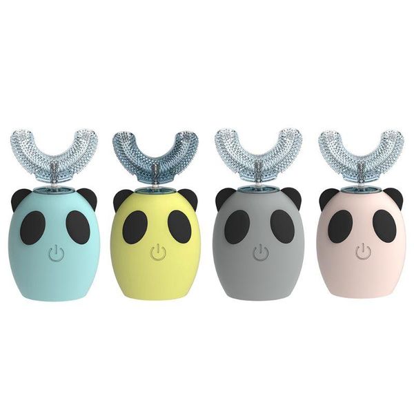

smart electric toothbrush children sonic u-shaped silicone kids automatic tooth beauty