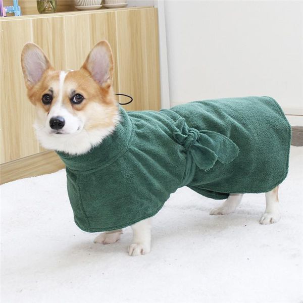 

aapet polyester pet grooming bathrobe rapid water absorption blanket for shower quick drying dog cat towel cleaning wipe apparel