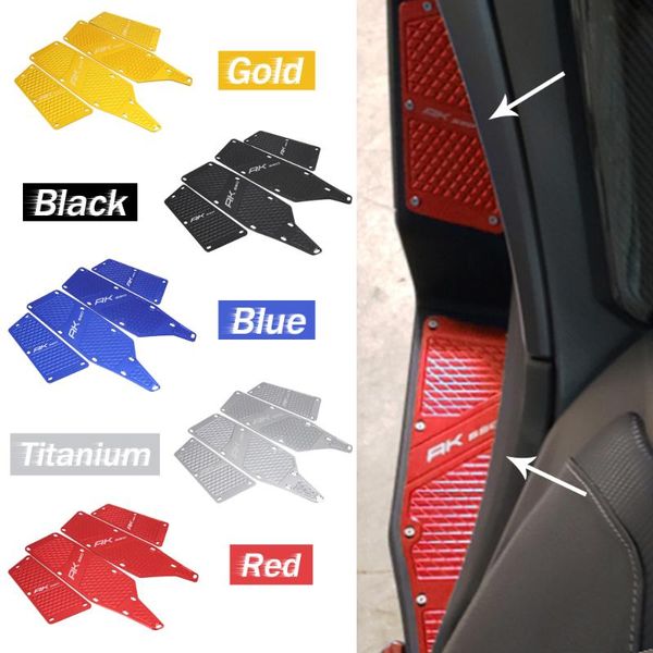 

pedals 2021 for kymco ak550 ak 550 motorbikes one set front and rear footrest footboard step motorcycle floorboards foot pegs