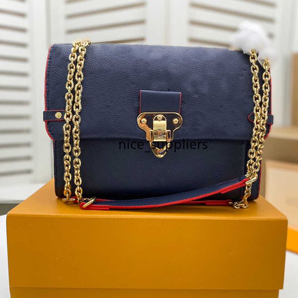 

designer luxury bag chain cross body bags women purse handbag four color embossing cowhide genuine leather latch adjusta women's leathe