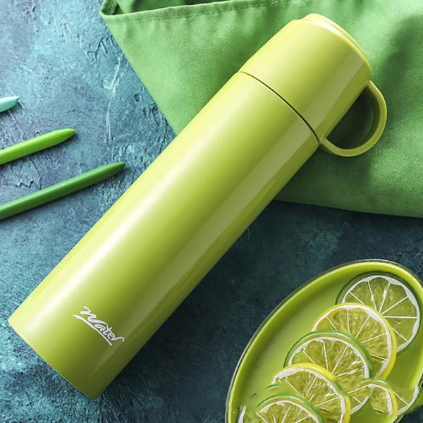 

water bottles drinking bottle kids keeps cold solid color letter cup for