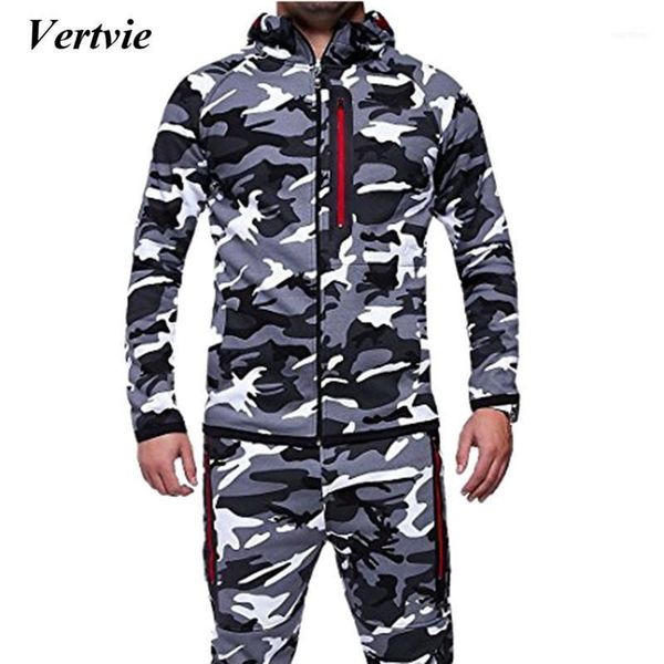 

selling men fashion camouflage jacket autumn male hooded warm thick coat wholesale plus size 3xl1, Black;brown