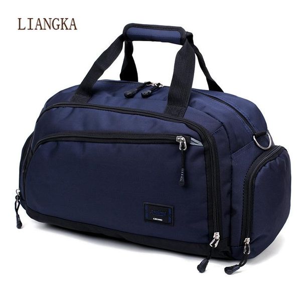 

waterproof nylon travel handbag men fashion carry on weekend bags vintage casual duffel shoulder women overnight bag