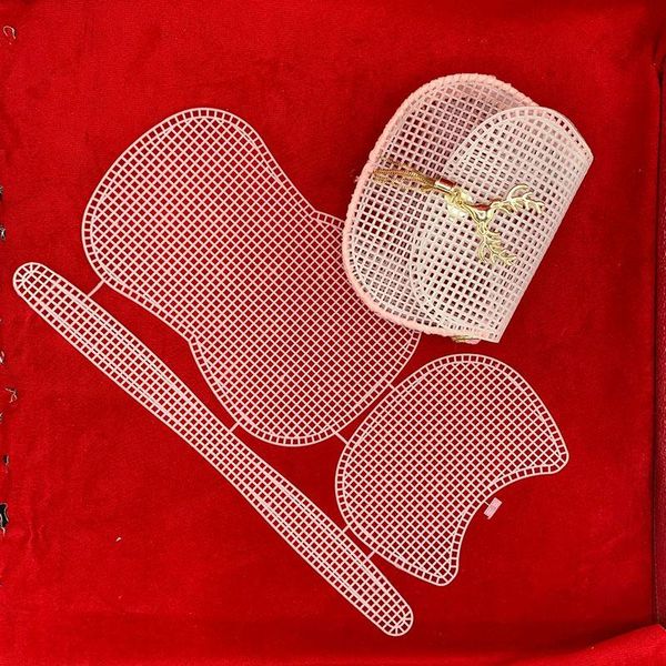 

bag parts & accessories acrylic material set for weave handbag diy, Black