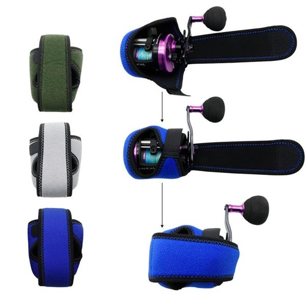 

fishing accessories waterproof bait casting protective case drum wheel type boat reels bag neoprene s/m/l equipment reel storage