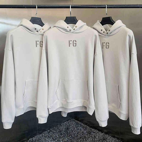 

men's hoodies & sweatshirts fw21 season 7 men's sweatshirt jerry lorenzo designer flocking printed letters 100% cotton hip hop loo, Black