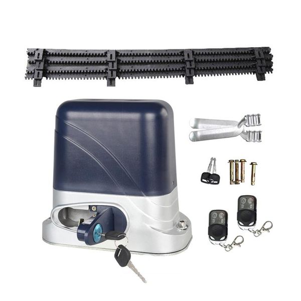 

heavy duty 1300kg automatic electric sliding gate motor opener with 4m racks(pocells,lamp,keypad,gsm,remote color optional ) fingerprint acc