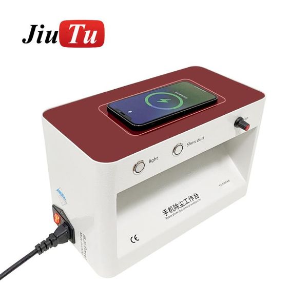 

power tool sets dust room with wireless charge anti working bench adjustable wind cleaning for phone refurbish repair workbench