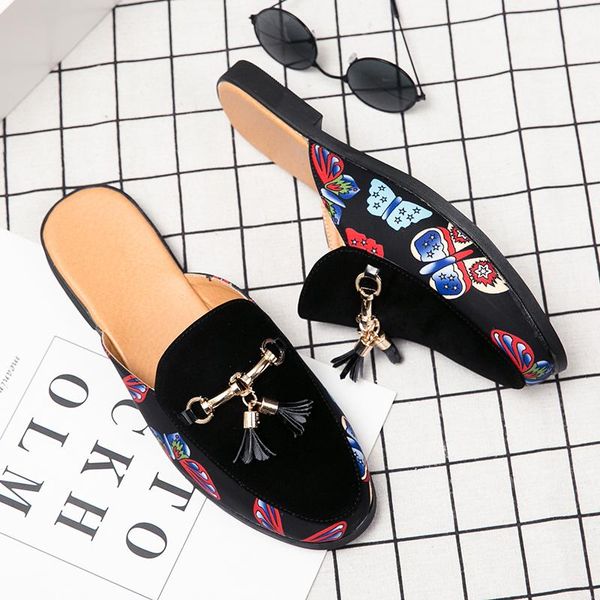 

slippers men 2021 summer fashion lightweight breathable house sandals comfortable outdoor indestructible casual beach shoes, Black