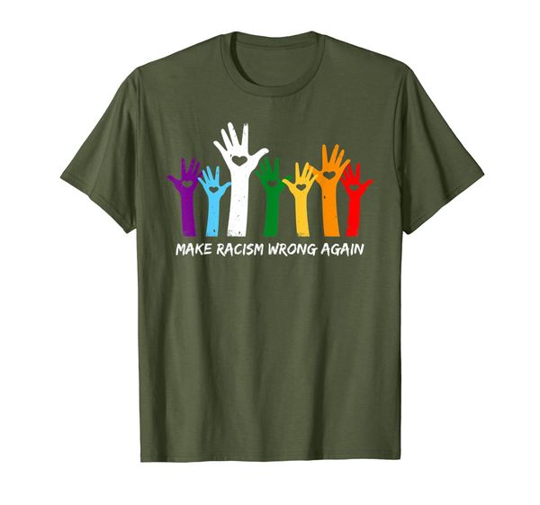 

Make Racism Wrong Again T-Shirt Anti Hate 86 45 T-Shirt, Mainly pictures