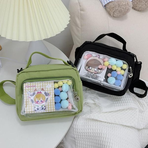

evening bags summer ins japanese women canvas small bag female personality ulzzang student shoulder girl messenger