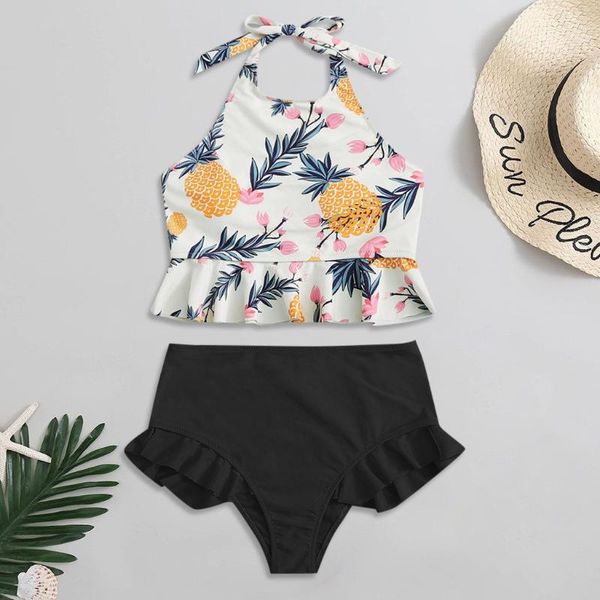 

women's swimwear women brazilian bathing suit summer bikini set high waist swimsuit female biquini 2021 #t1g, White;black