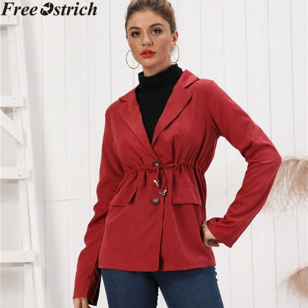 

women's jackets elegant jacket slim solid color casual plus size lapel long sleeve belt winter fashion coats womens, Black;brown