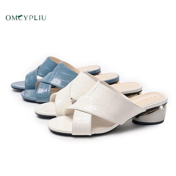 

sandals slippers women 2021 summer women's shoes high heels beach rome style ladies open toe plus size 42 pumps, Black