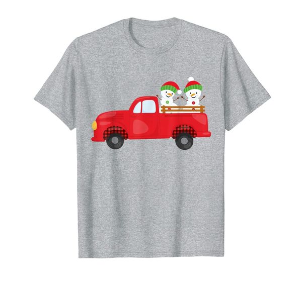 

cute kawaii snowmen for women | snowman truck t-shirt, White;black