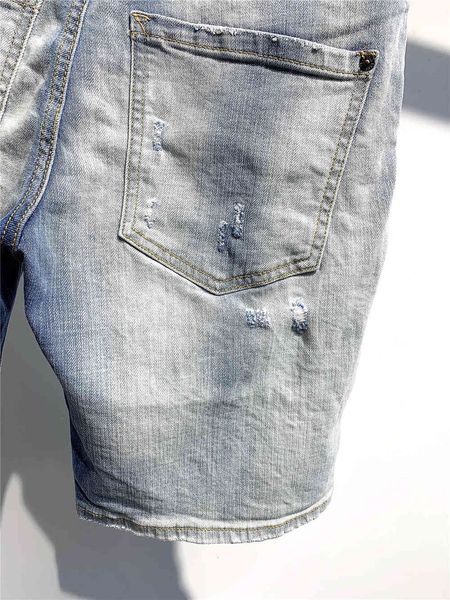 

men's jeans 2021 brand design personality simple fashion luxury cowboy dt387-1, Blue
