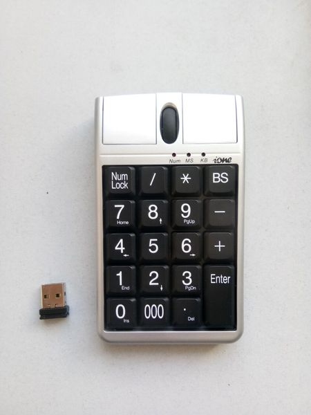 2-in-iOne-Scorpius-optische Mäuse, USB-Tastaturmaus, kabelgebunden, 19 Zifferntasten und Scrollrad für schnelle Dateneingabe, neue 2,4-G-Maus mit Bluetooth-Dual-Modus