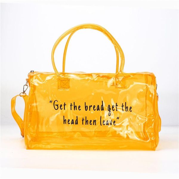

duffel bags pvc transparent waterproof yoga gym bag,outdoor sports fitness handbag,hiking messenger bag workout shoulder