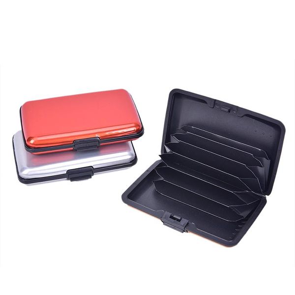 

card holders 1pcs women men credit business holder name case container wallet for, Brown;gray