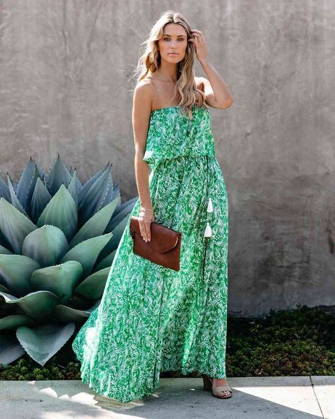 

off split print women's shoulder ruffle new skirt dress, White;black