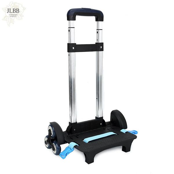 

wheel fold pull rod bracket roll cart trolley school bags easy climb the stairs,mochila infantil rodinha mochilas kids