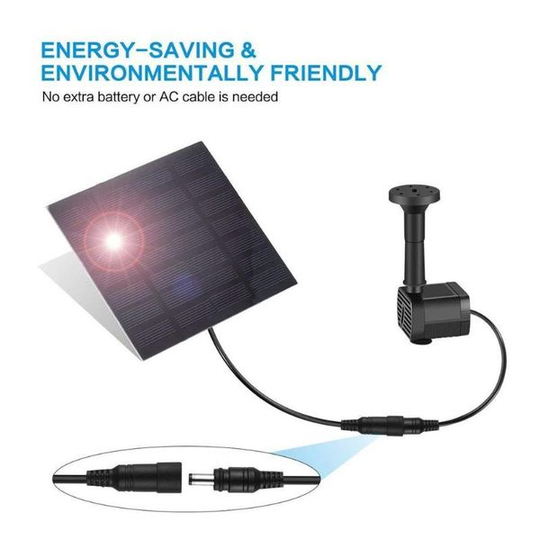 

garden decorations solar fountain pump submersible for floating outdoor pond pool