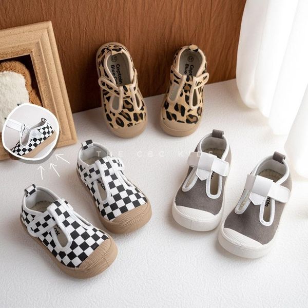 

athletic & outdoor infants children shoes 2021 summer spring autumn hook and loop shallow ladybugs boys girls cotton cloth casual, Black
