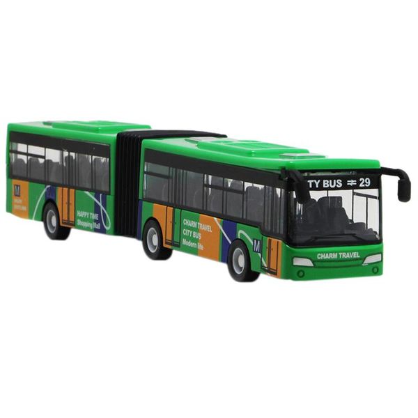 

gift sets children's diecast model vehicle shuttle bus car toys small baby pull back