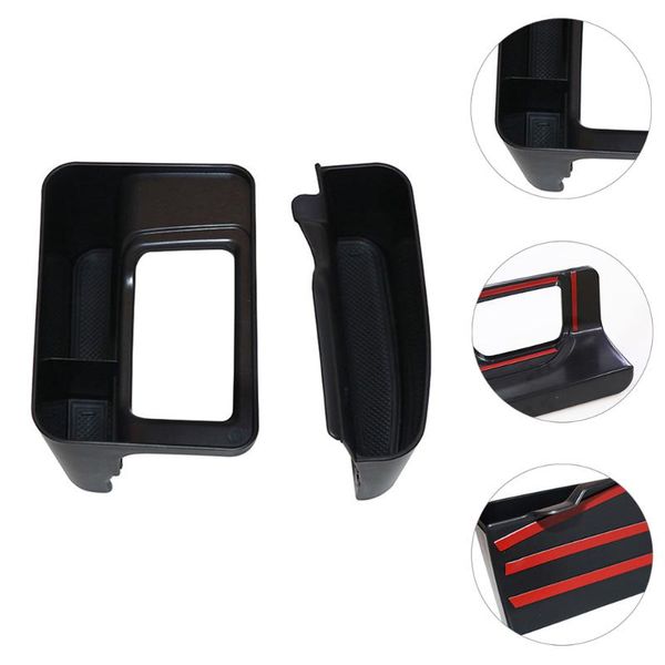 

car organizer gear shifter console side storage holder box auto transmission tray