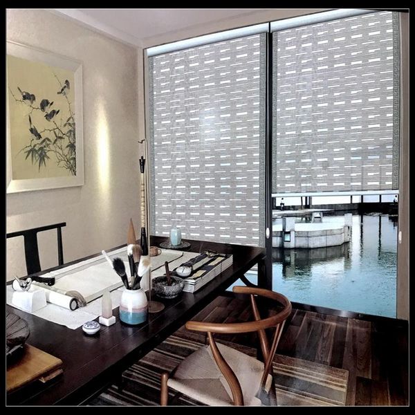 

blinds customized size high- quality livingroom/office window 100% blackout roller